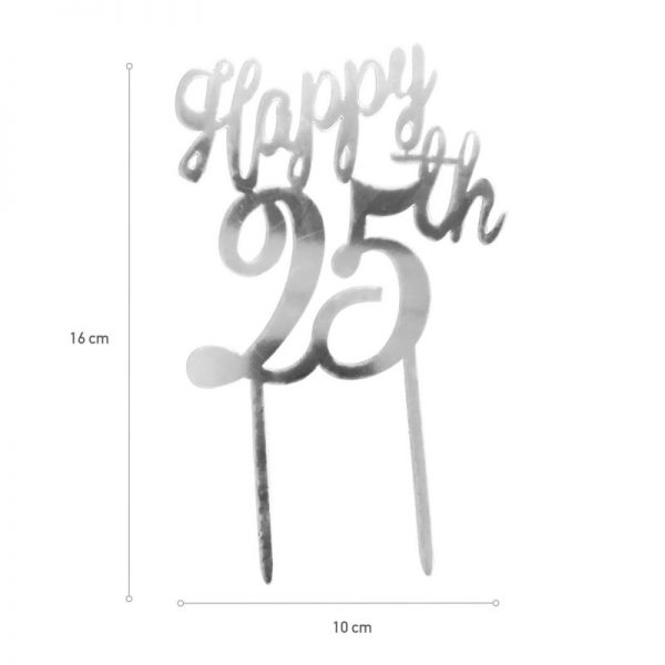 cake-topper-25th-aniversario-16cm