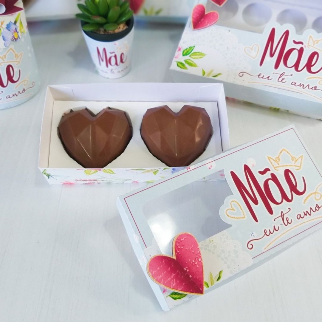 Moldes Chocolate Dia da Mãe