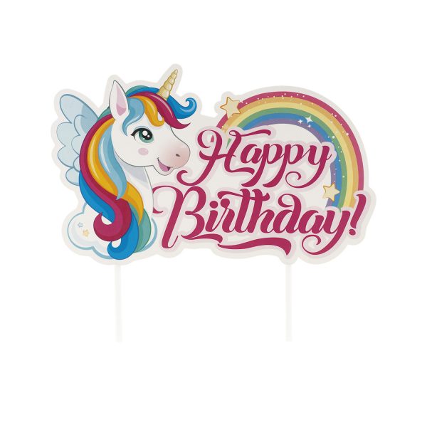 359013-CAKE-TOPPER-PAPEL-UNICORNIO-17.5X15CM_1