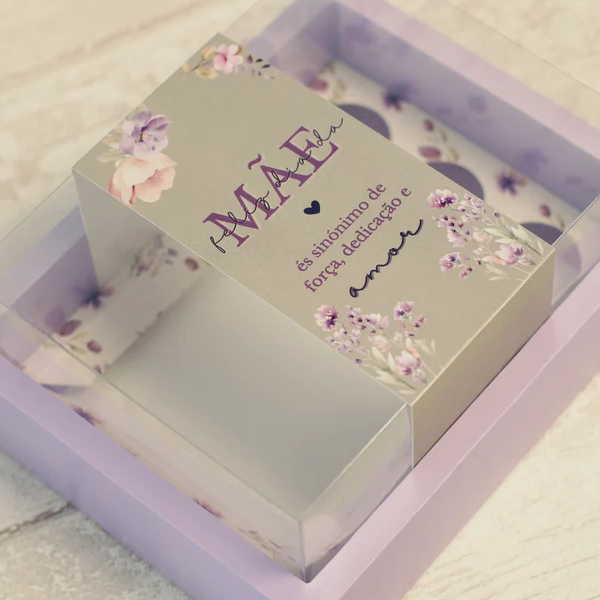 3 brigadeiros malva bento cake